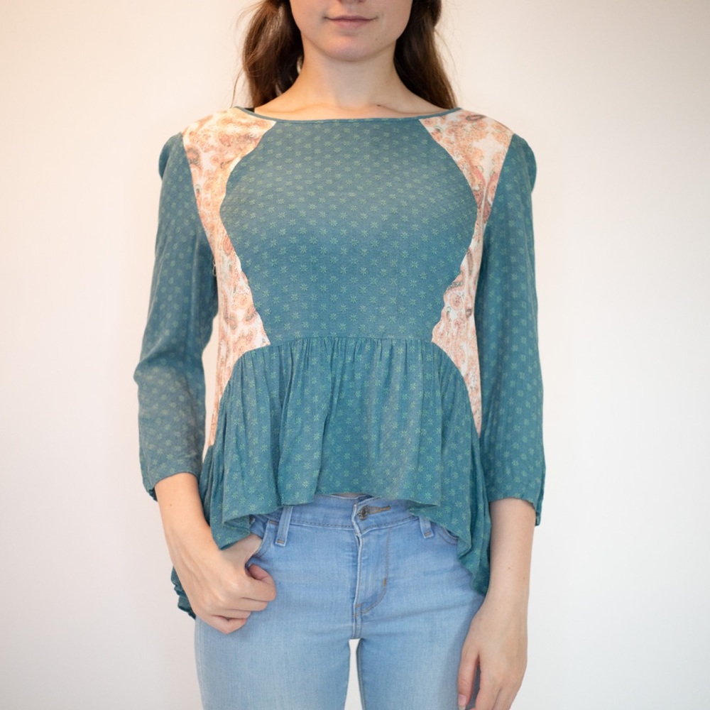 Free People Boho Blouse